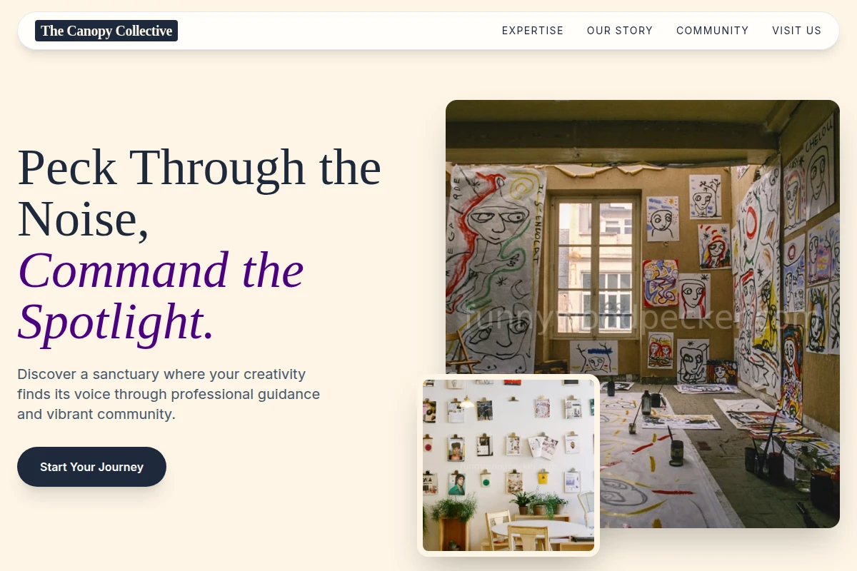 Vibrant Art Studio