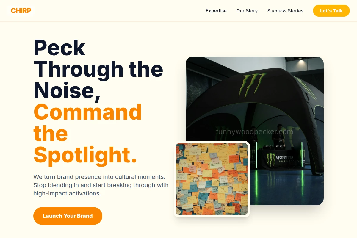 Chirp Brand Activation