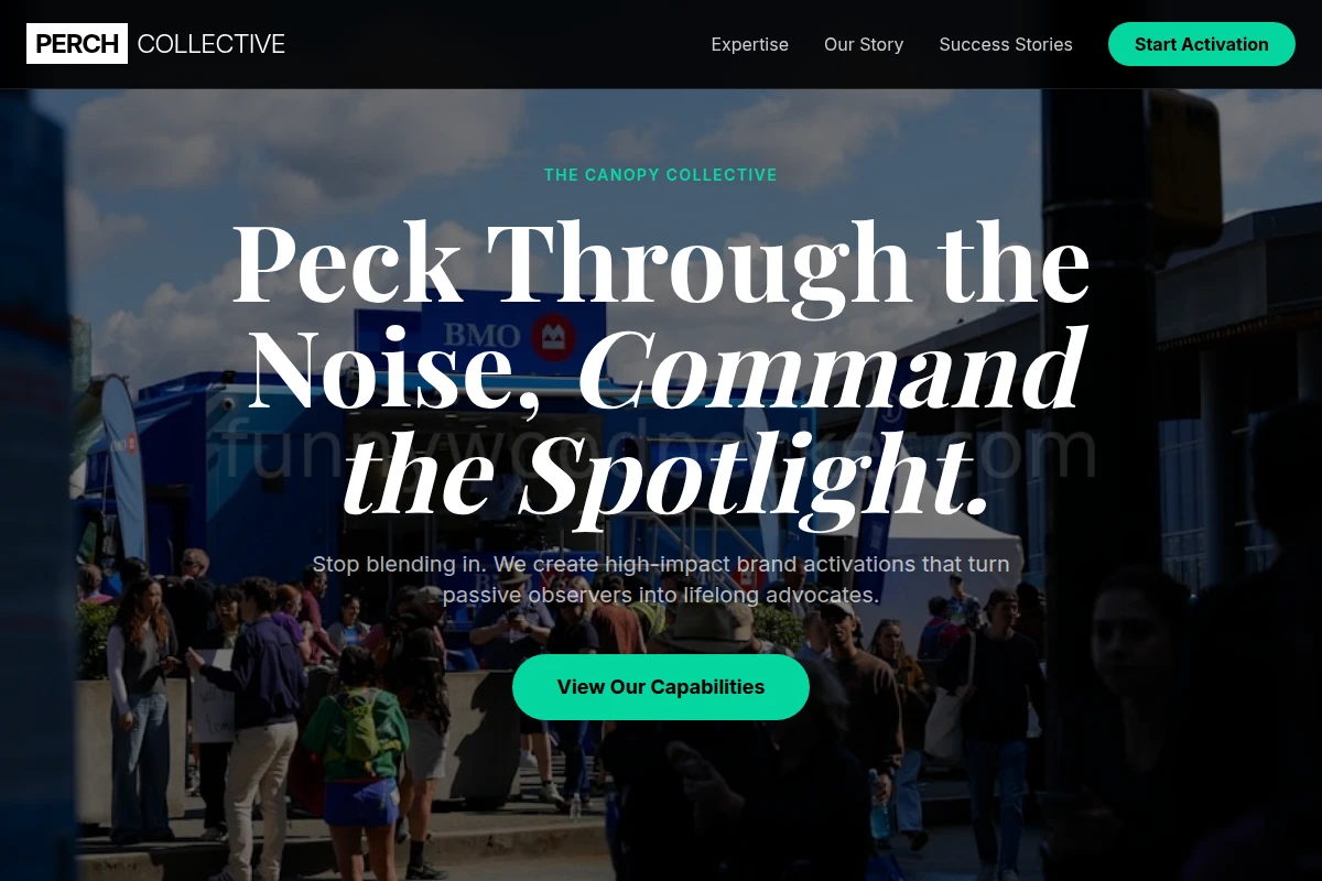 Perch Brand Activation