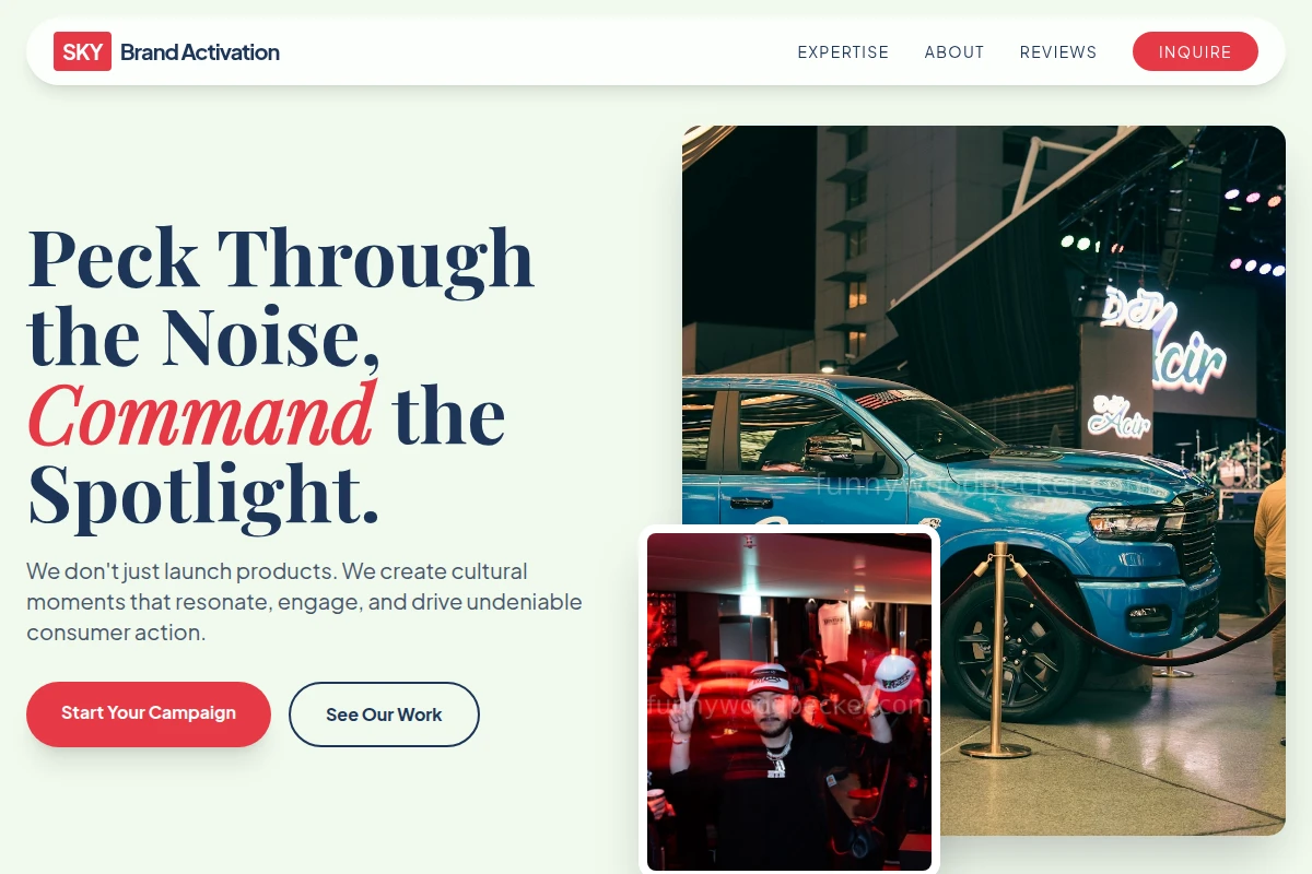Sky Brand Activation