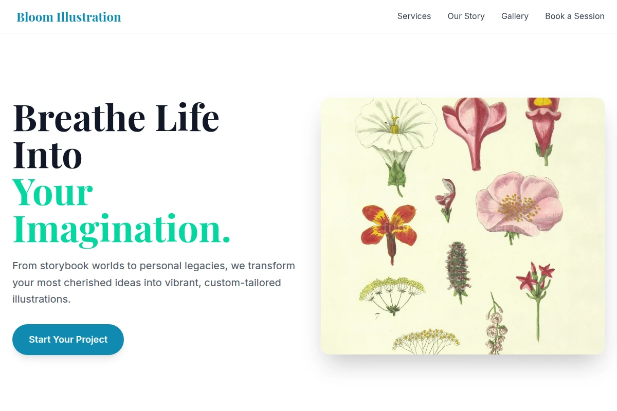 Bloom Illustration