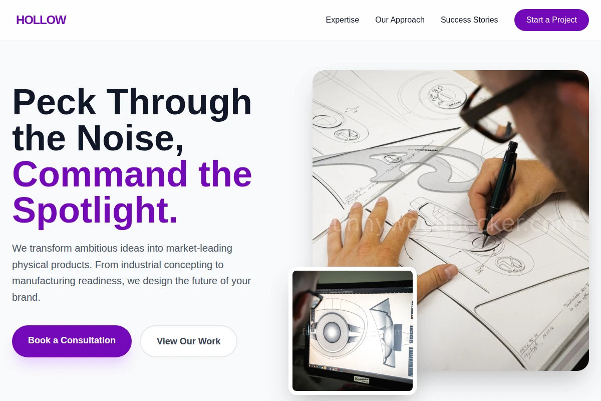 Hollow Product Design